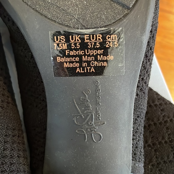 Life Stride | Alita Slingback Heel With Peep-Toe & Soft Knit Upper; Size 7.5M - Picture 16 of 17